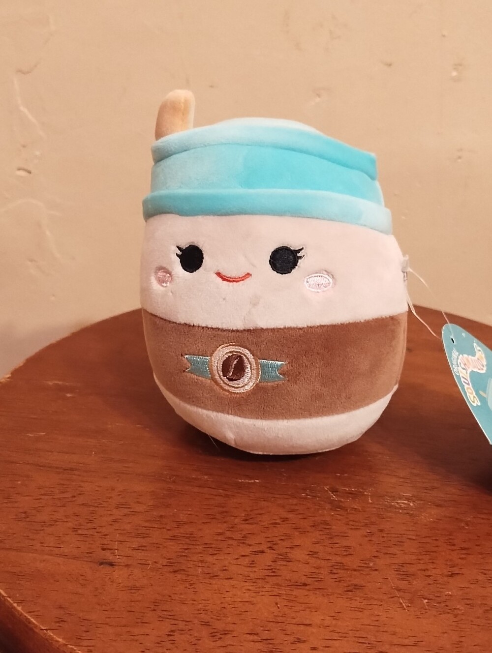 Squishmallow plush toy measuring 5 inches tall,